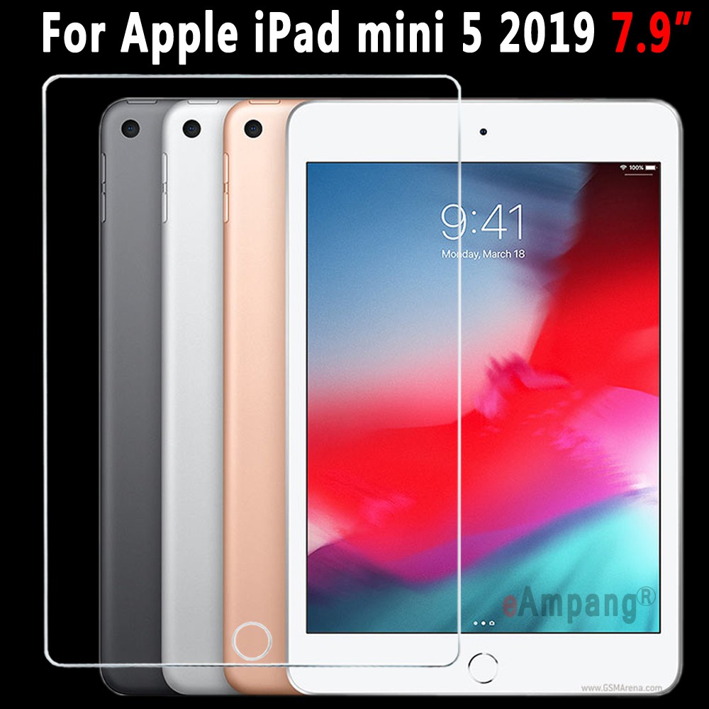 Ipad Mini 5 屏幕適用於 iPad Mini 2019/iPad Mini 新透明鋼化玻璃膜全面保護膜