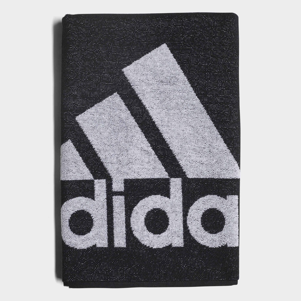 ADIDAS 運動毛巾 S 專業運動 游泳 健身 快乾 柔軟 耐磨 大LOGO 黑 DH2860 Sneakers542