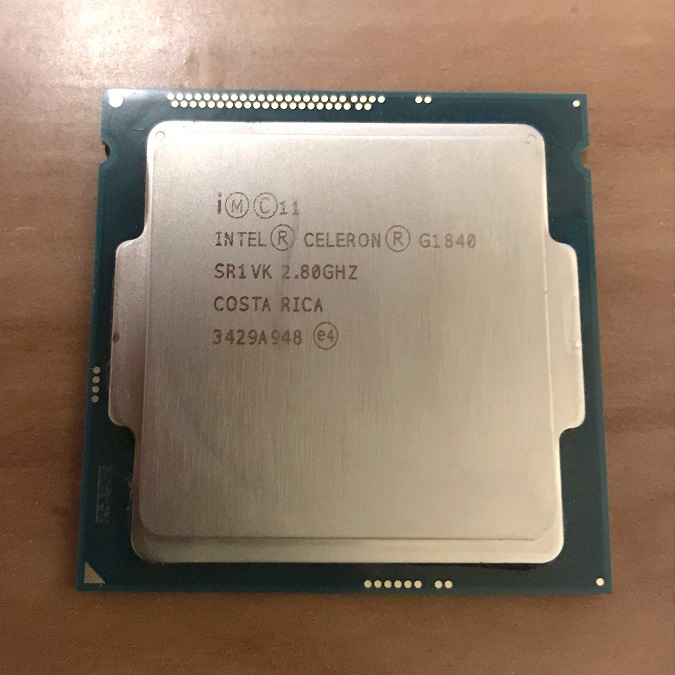 英特爾intel G1840 CPU  (LGA1150 可另外自行升級 i3 i5 i7)