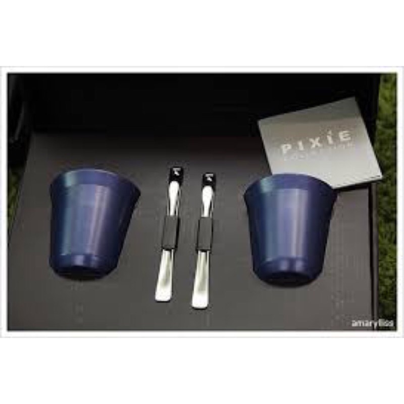 Nespresso PIXIE LUNGO, 唯沃托 咖啡杯與攪拌棒組(無盒）
