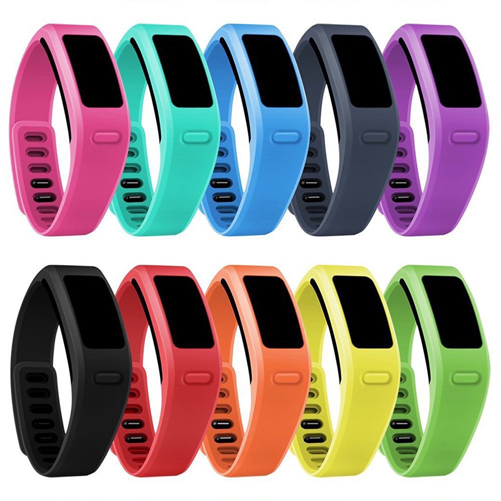 【買一贈一】適用於佳明vivofit2錶帶 佳明Garmin vivofit2矽膠錶帶 vivofit2運動款手錶錶帶