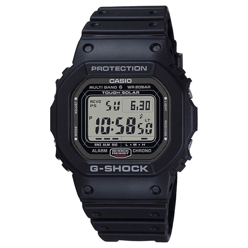 日本 CASIO 卡西歐 G-SHOCK GW-5000U-1JF防水太陽能電波 日本製電子錶 GW-M5610U-B1