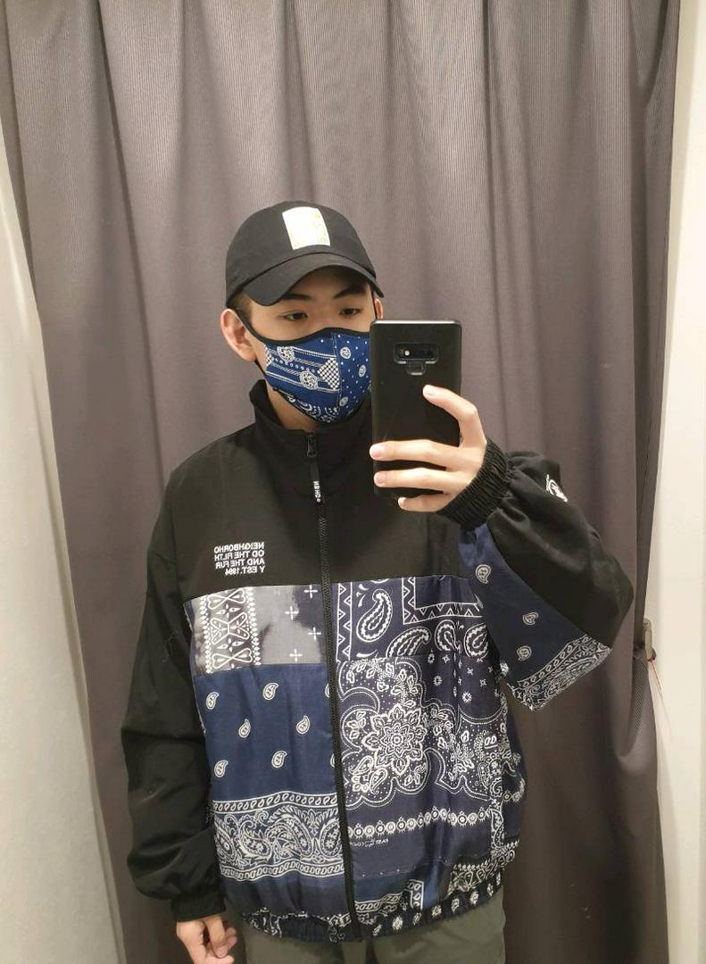 NEIGHBORHOOD BANDANA CHOPPED TRACK/E-JKT | unimac.az