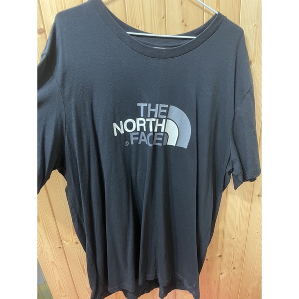 THE NORTH FACE 黑色短袖（男）XL