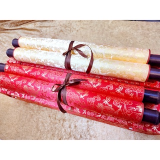簽名綢 ㊙️ 聖旨 中國風 簽名軸 活動 簽到 酒會 婚禮 開幕 展場 會場佈置 ♥晶鑽婚禮用品