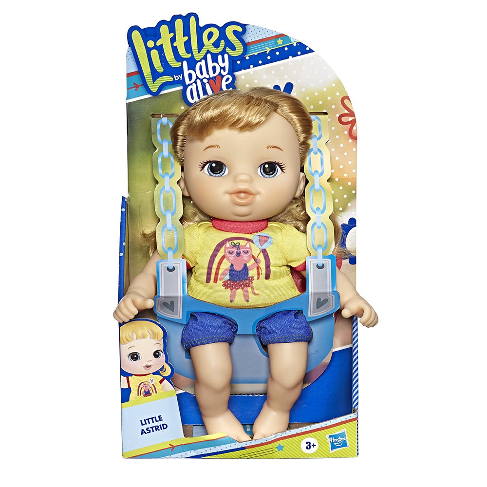 [TC玩具] baby alive 淘氣寶貝 照顧型娃娃 小寶貝系列 金髮 原價499 特價