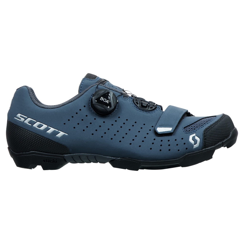 SCOTT MTB COMP BOA ® 女性專業級登山車鞋 [消光藍/深灰]