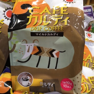 代購 日本 咖樂迪 咖啡農場 KALDI 柔和咖樂迪 濾掛式咖啡 Drip Coffee 10入 / 咖啡豆 200g