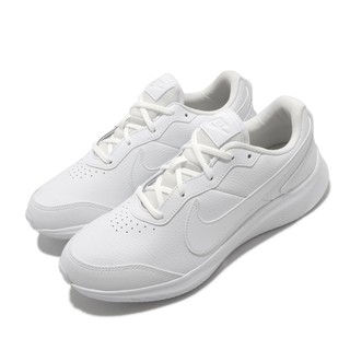 NIKE Varsity 全白 大童款 休閒鞋 皮革 質感 輕量 簡約 CN9146101 Sneakers542