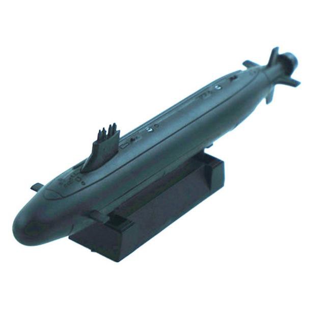 1:700 基洛級核潛艇比目魚4D戰艦拼裝船模型軍事模型DIY沙盤擺件