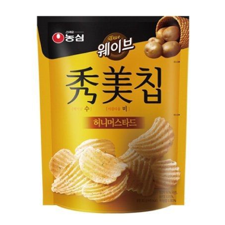 韓國 農心 秀美洋芋片 (蜂蜜芥末風味)【櫻桃飾品】【25858】