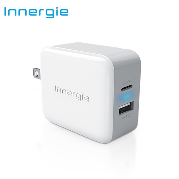 台達電 INNERGIE Innergie 27M 27瓦 USB-C &amp; USB-A 雙孔充電 極速充電器