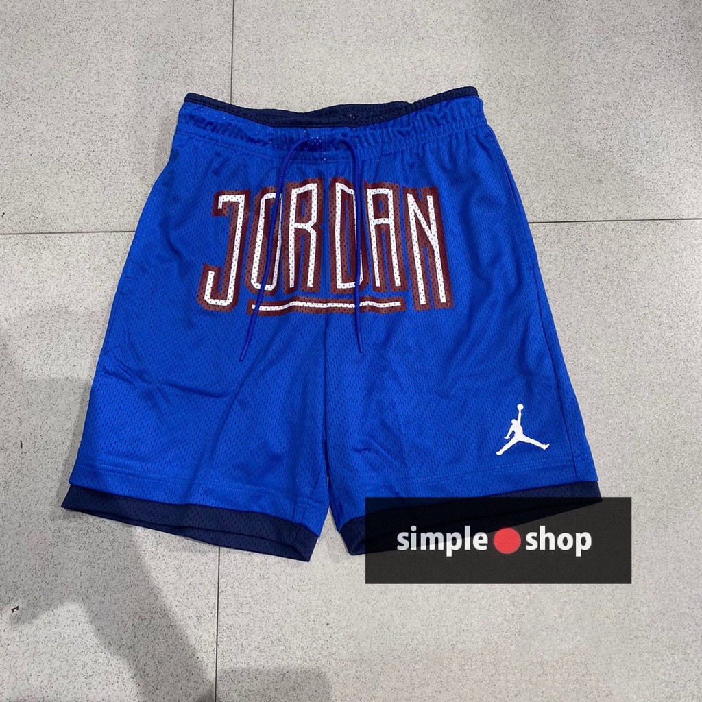 【Simple Shop】NIKE JORDAN DNA 運動短褲 大LOGO 球褲 籃球褲 藍色 DA7207-480