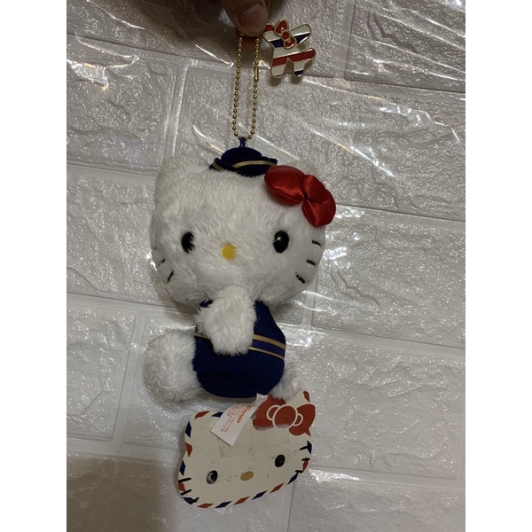 日本購入 kitty 空姐 吊飾