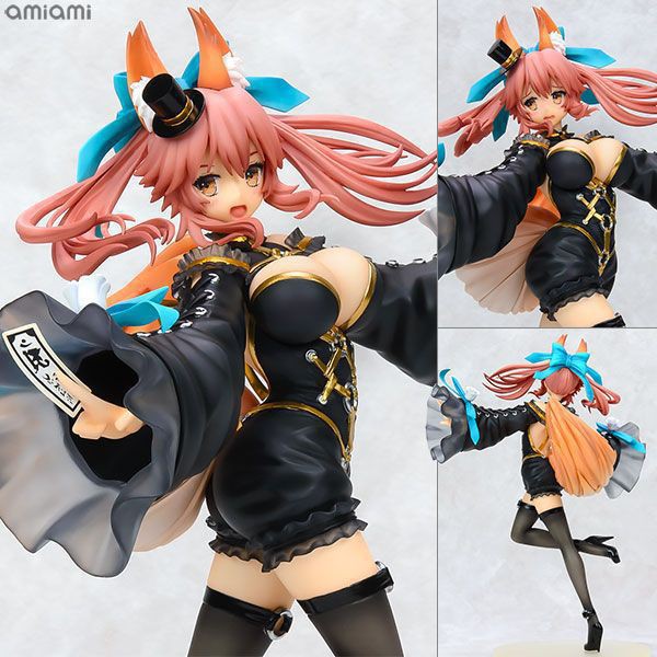 Fate Extra Ccc Caster Extra 玉藻前限定特典三表情盒裝手辦 蝦皮購物