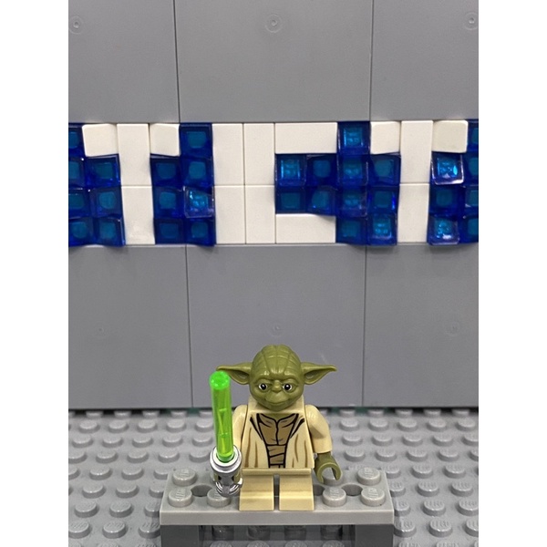 【TCT】 Lego 樂高 星際大戰 人偶 Yoda 尤達大師 SW0471 原配光劍 75017