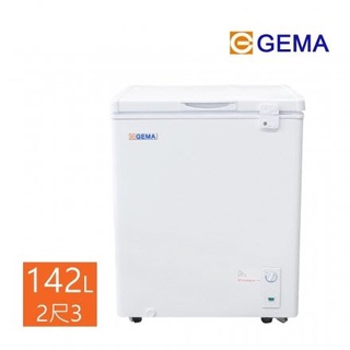 留言優惠價 至鴻 GEMA 密閉式142L冷凍櫃 2尺3 冰櫃 BD-142 日本品質規範商品，低溫冷凍儲存專櫃