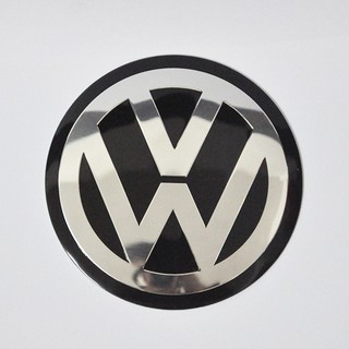 VW logo貼紙9cm車輪蓋輪胎蓋bettle lupo sharan golf passat caddy polo