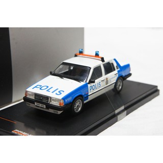 【現貨特價】1:43 Premium X Volvo 740 Turbo Polis Stockholm 瑞典警車