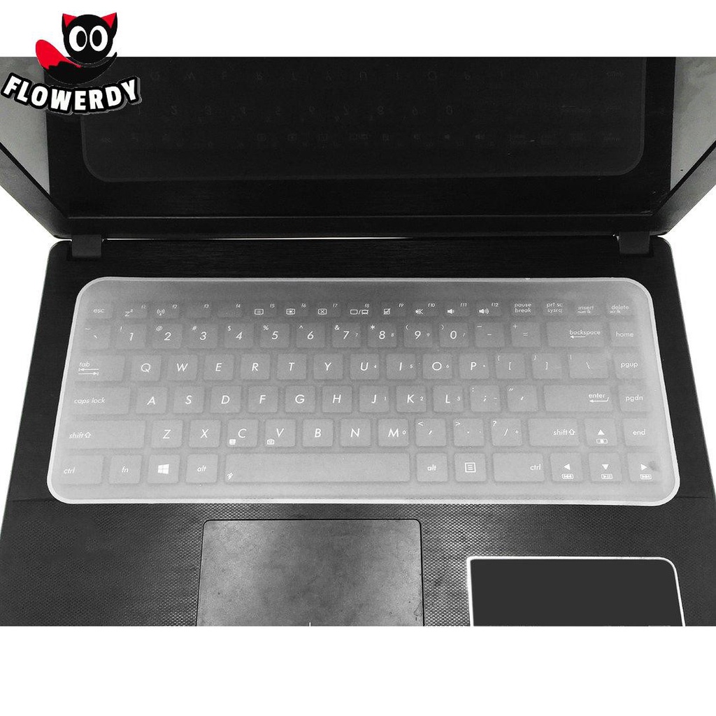 鍵盤保護套皮膚防水防塵矽膠膜通用平板電腦鍵盤保護套適用於筆記本