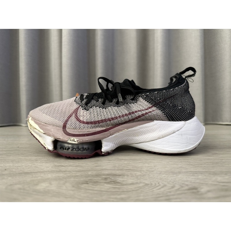 Nike W Air Zoom Tempo Next% FK [CI9924-004] 女 慢跑鞋 運動 緩震 黑紫