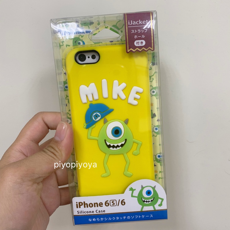 全新 日本帶回 ijacket 怪獸大學 大眼仔 Mike 矽膠軟殼 手機殼 怪獸電力公司 iphone6/6S手機套