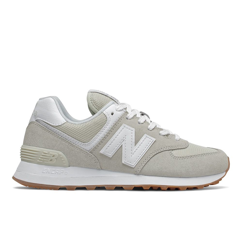 New Balance 女款淺灰色運動休閒鞋-NO.WL574PC2