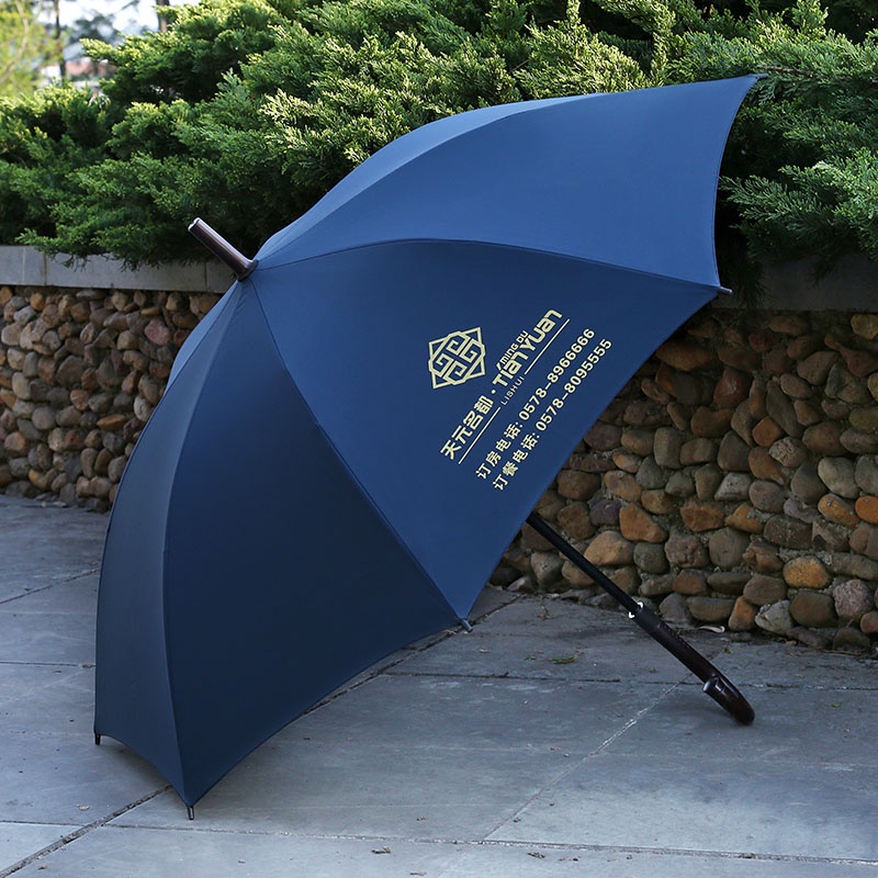 雨季必備雨傘廣告傘定做印字印logo長杆傘銀膠布碰擊布黑膠長柄傘廠家定制