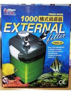 大希水族~~鐳力 LE方筒/外置式圓桶過濾/濾水器 EX-1000型含濾材-->免運