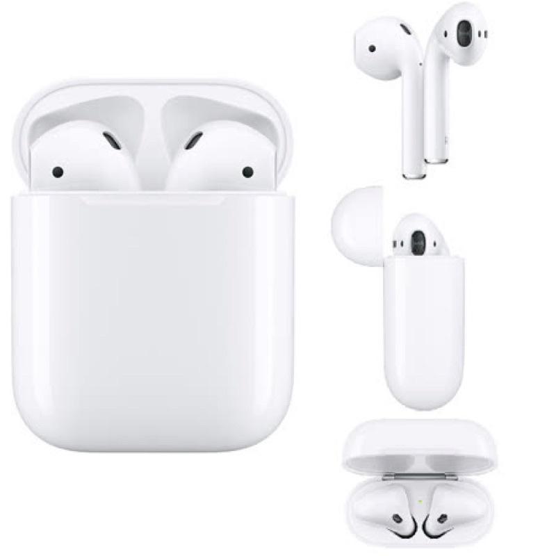 Apple原廠 AirPods 耳機-全新未開封-搭配有線充電盒(2019)_MV7N2TA/A