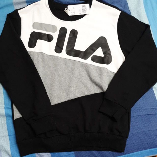 Fila 男 大學T