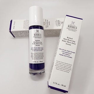 預購⚡Kiehl’s A醇全能新生抗痕精華 50ml 大容量 精華液 契爾氏 Kiehl s Micro-Dose