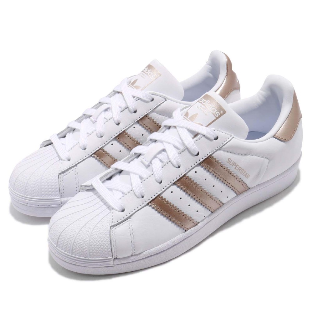 【菁炭元素】ADIDAS  Superstar W 貝殼鞋 玫瑰金 金色 女孩限定 CG5463