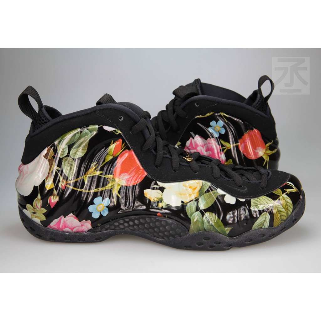 floral nike foamposite