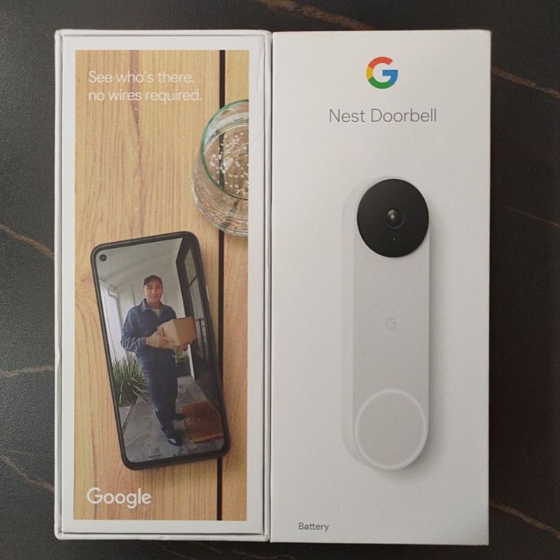 #出清#2022 Google Nest hello Doorbell battey/全新現貨提供，支援nest hub