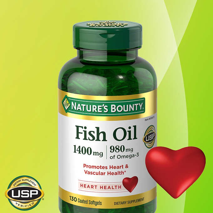 效期最新2026年 美國COSTCO原裝 Nature's Bounty 深海魚油 Fish Oil 1400 mg