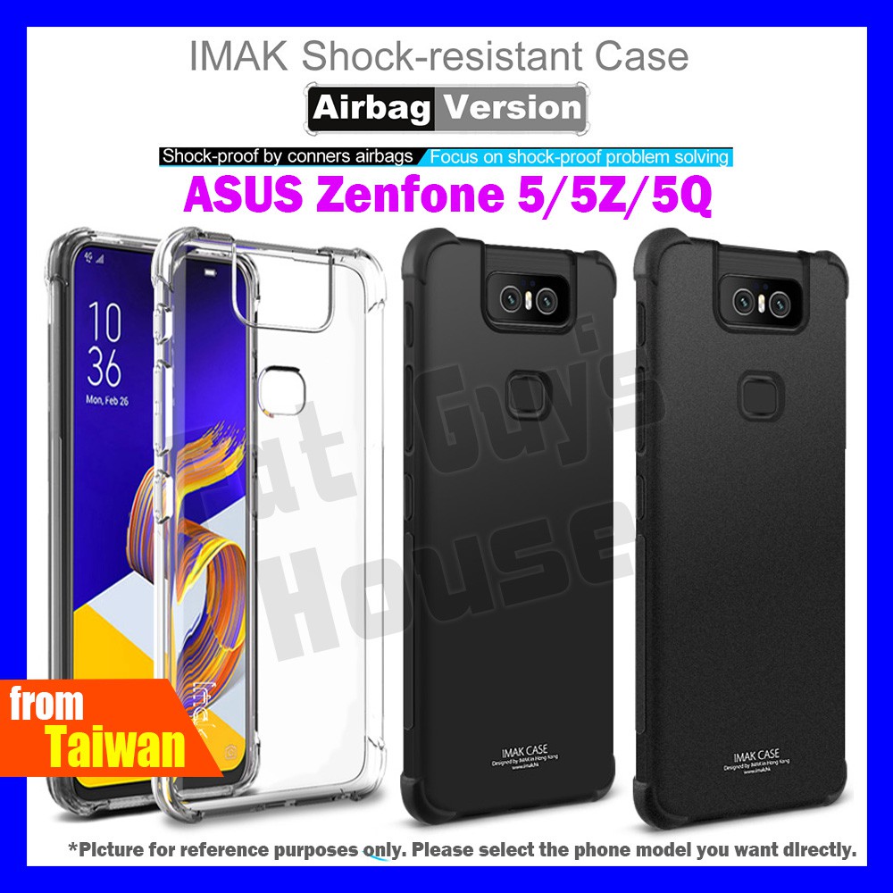 IMAK ASUS ZENFONE 5 5Z 5Q Shock Resistant Soft Case