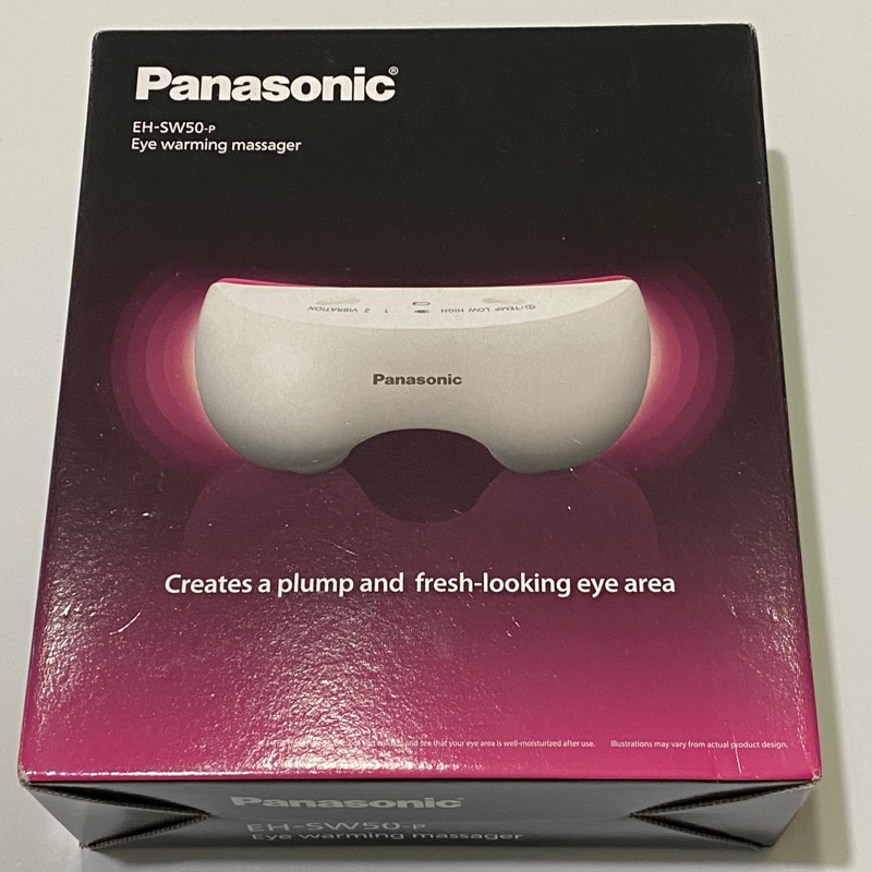 Panasonic 眼部溫感按摩器 EH-SW50-P 加肩頸按摩器 免運 送施華洛世奇