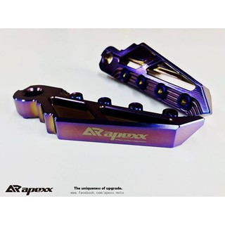 EQ摩托物流 APEXX CNC飛旋踏板 飛踏 踏板 鈦螺絲 鍍鈦色 勁戰 新勁戰 一 二 三 四代 通用型 備註車種
