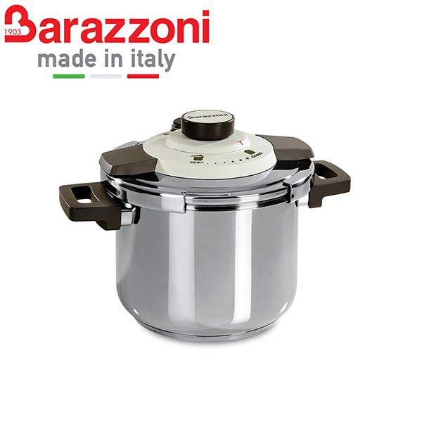 義大利BARAZZONI巴拉佐尼 雙系統系列壓力鍋 22cm 5500450060 現貨 廠商直送