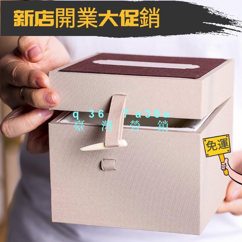 【臺現】24h快速出貨 紫砂壺錦盒 收納包裝盒 木質 禮品盒 正方形 可定做