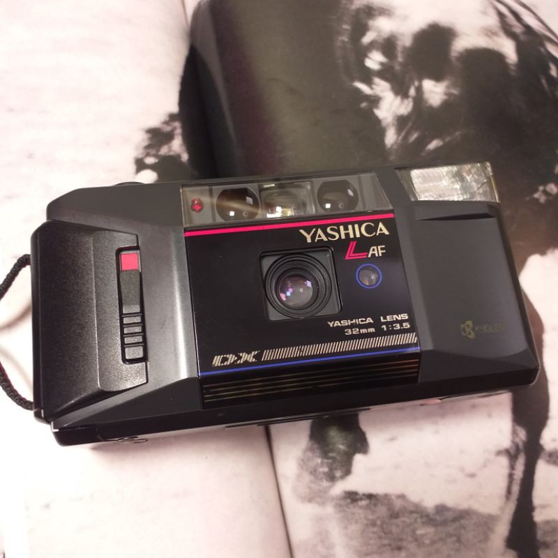 YASHICA L AF DATE 日本製造 全自動 底片相機 135底片 隨身機 功能正常 傻瓜相機 膠卷 街拍