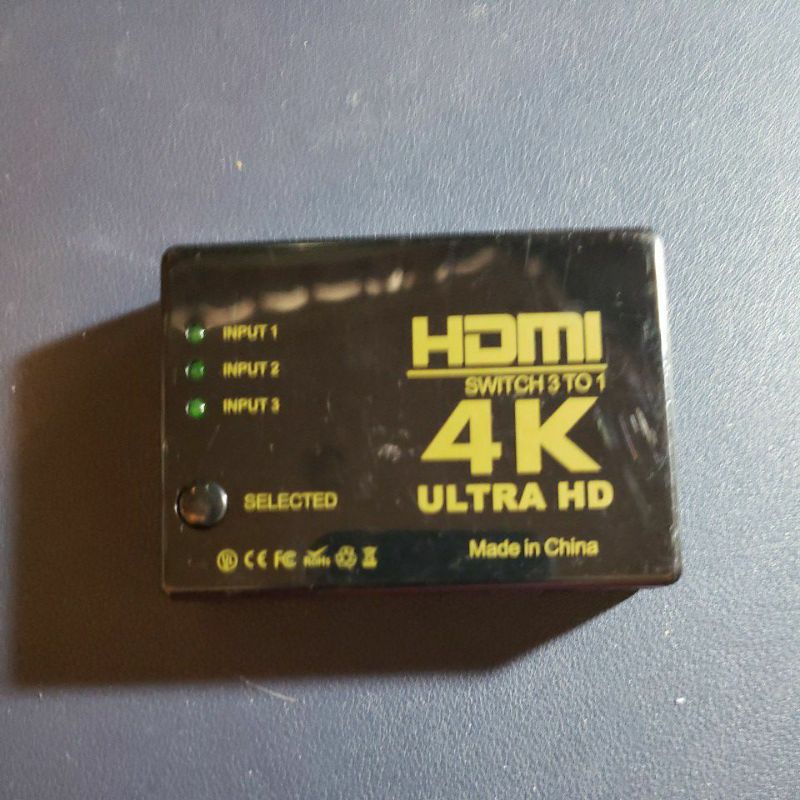 2K 4K 3D HDMI 切換器 3進1出 三切一 適用 PS3 PS4 MOD 數位機上盒