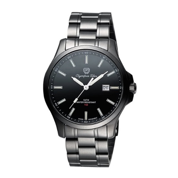 OP奧柏錶 女 時尚黑色 石英腕錶 (58054TLS) 36mm