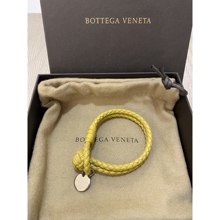 Bottega Veneta Bv編織雙圈手環 S號（招財黃）