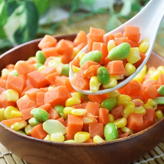 【鮮食家】福業 有機冷凍三色混合蔬菜(300g/包)