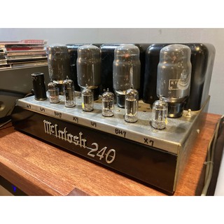 MCINTOSH  MC240 真空管綜合/ 後級擴大機