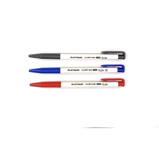 白金牌中油筆 0.7mm(BJ-10)(紅、藍、黑)