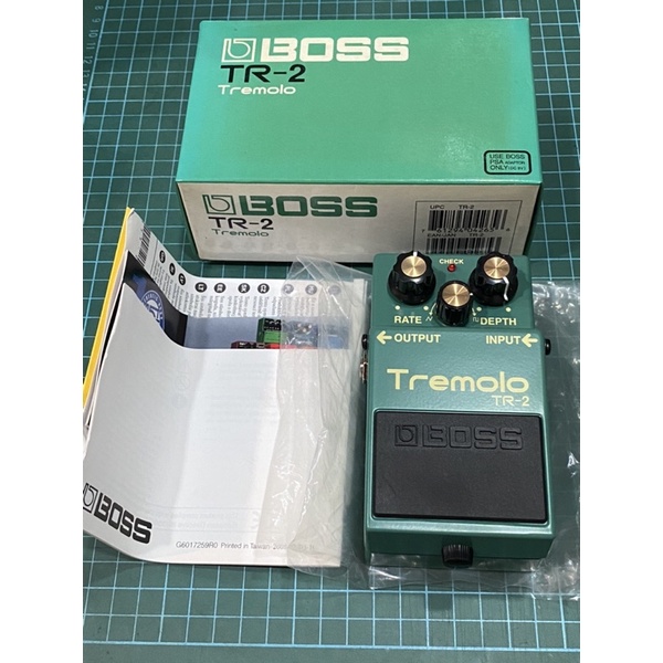 庫存出清 BOSS TR-2 Tremolo 電吉他效果器