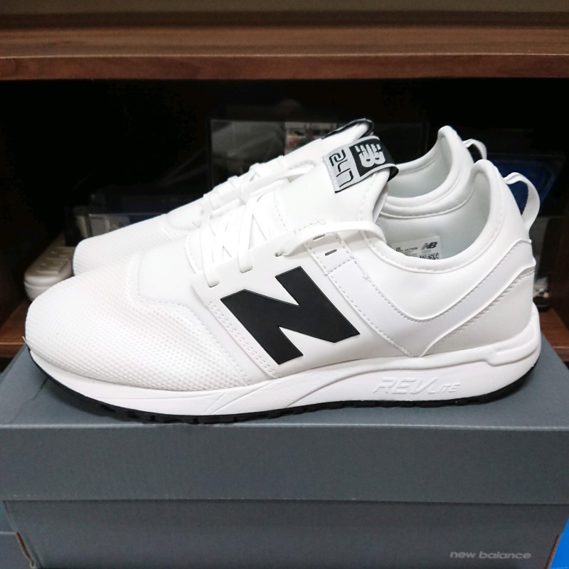 小八】NEW BALANCE 247 白MRL247WB | 蝦皮購物